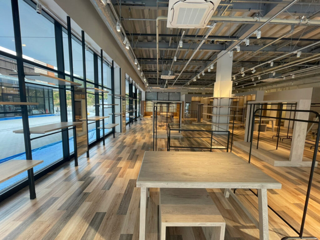 アパレル　什器レイアウトデザイン